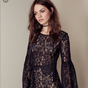 For love and lemons VIKA lace top